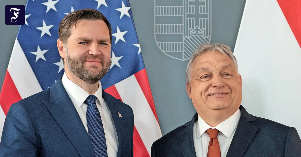 Vance in Ungarn: Orbán bekommt Hilfe aus Washington