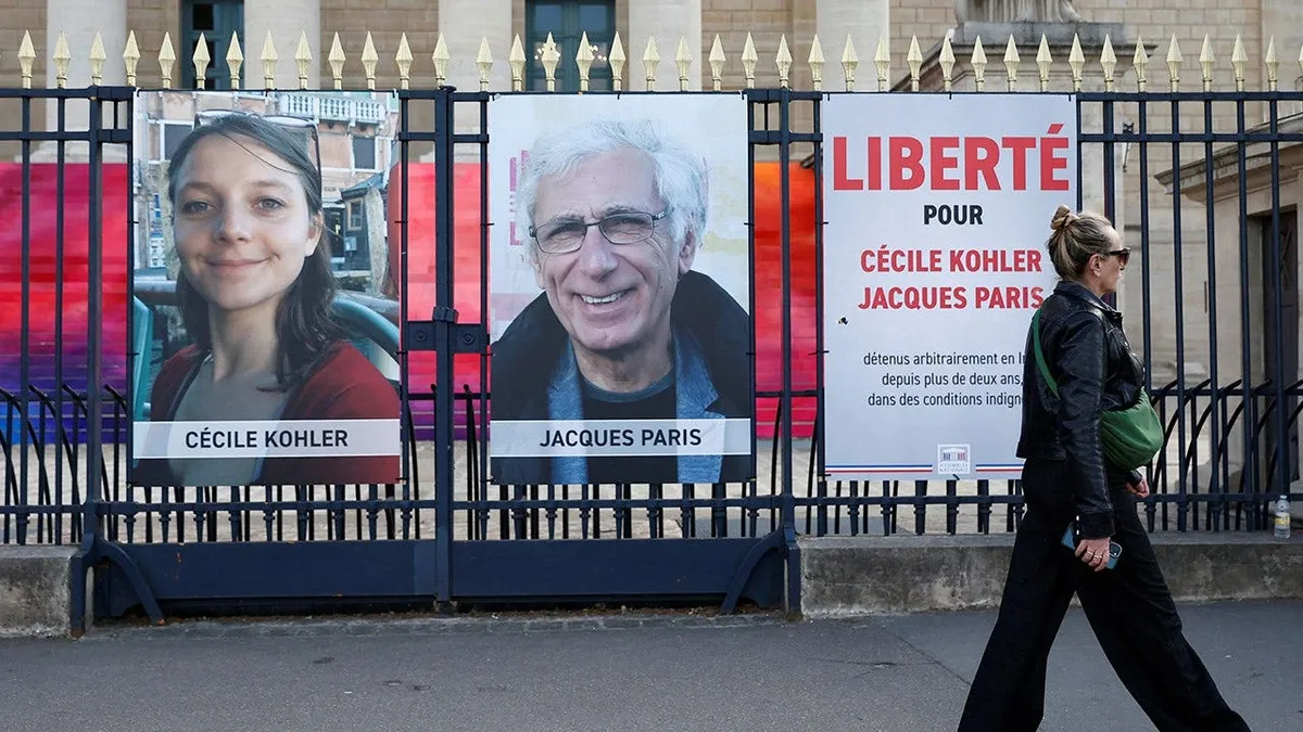 Iran releases 2 French citizens after 'three and a half years of detention,' Macron says