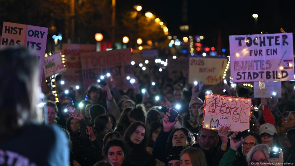 Germany news: 'Daughters' protest after Merz remarks