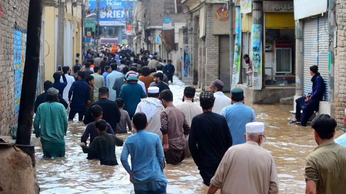 Les intempéries qui frappent le Pakistan et l'Afghanistan ont fait 188 morts en deux semaines