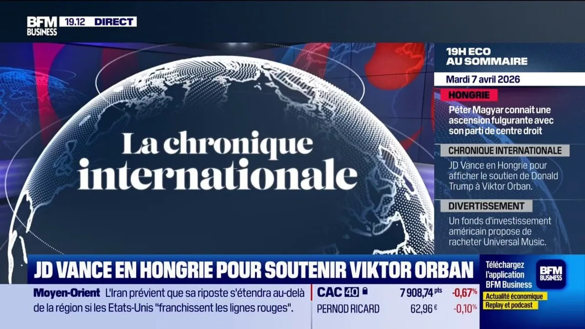Élections en Hongrie : JD VANCE part au soutien de Viktor Orban