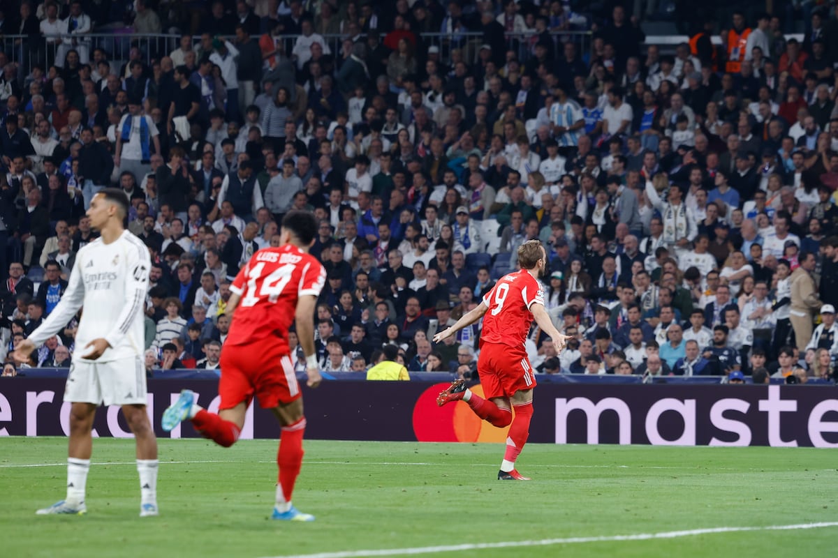 Real Madrid - Bayern Múnich en directo | El Bayern gana al descanso tras dominar el primer tiempo