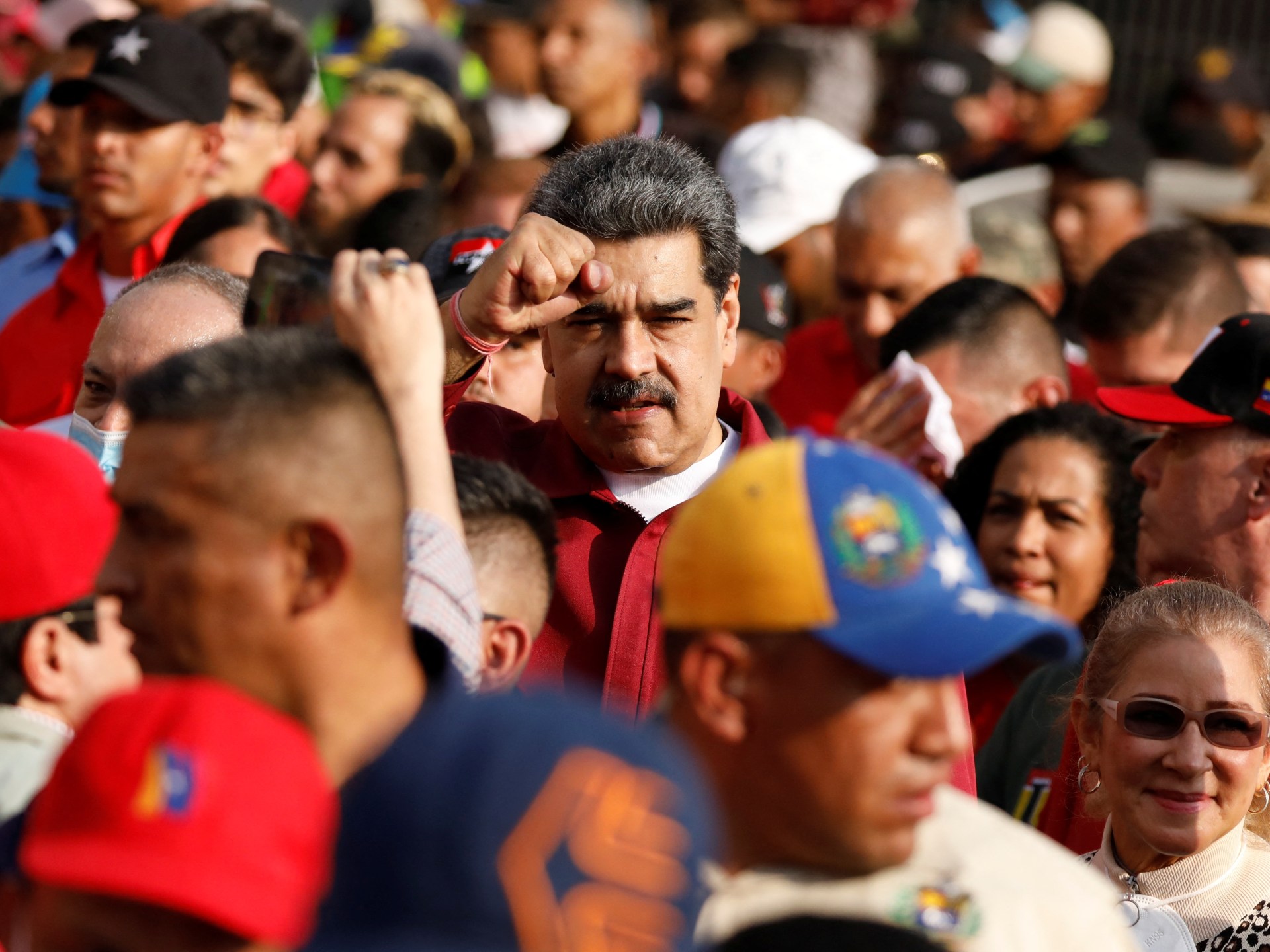 What is the US charging Nicolas Maduro with?