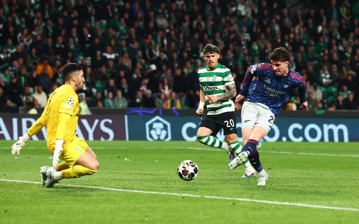 El Arsenal se adelanta en el descuento en Lisboa