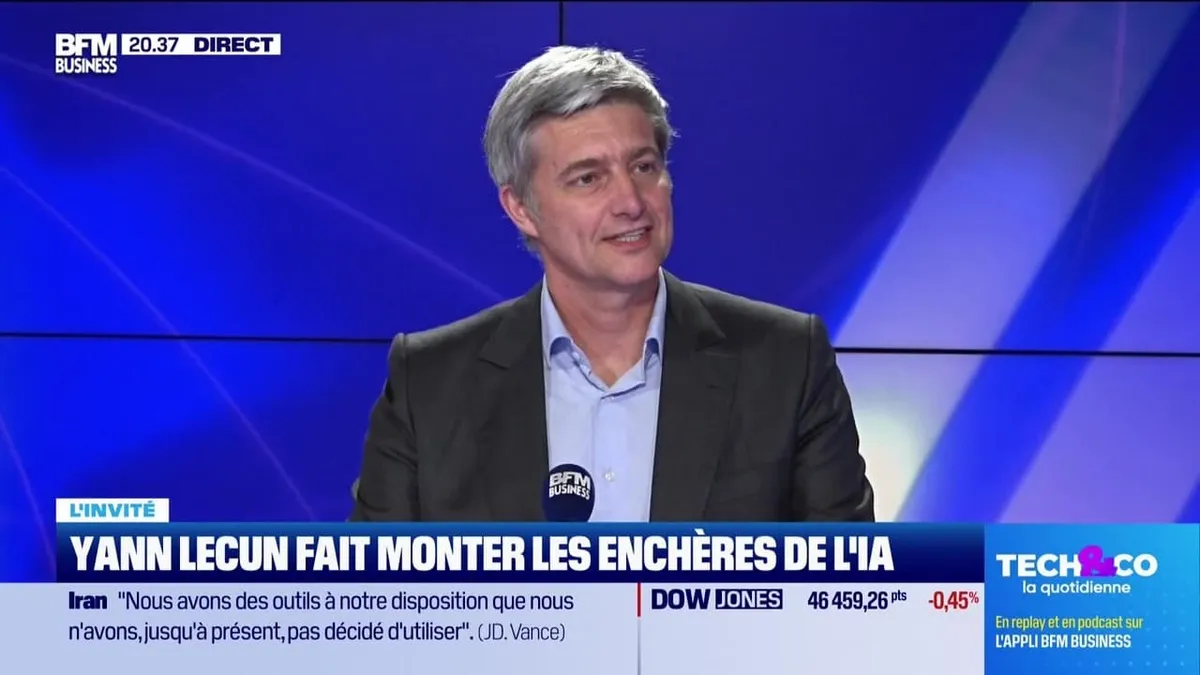Denis Barrier (Cathay Innovation) : Yann LeCun fait monter les enchères de l’IA - 07/04