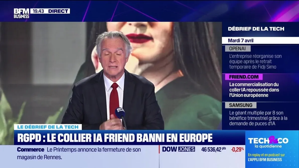 Le Débrief de la tech - mardi 7 avril