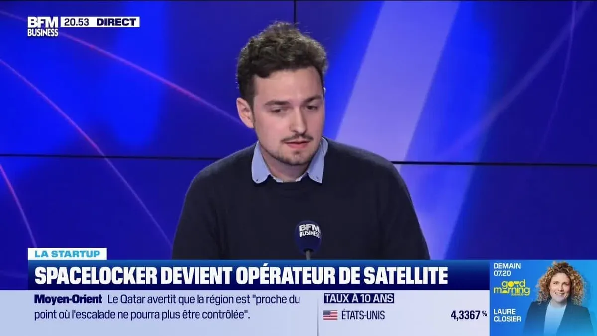 Théophile Lagraulet (Spacelocker) : Spacelocker devient opérateur de satellite - 07/04