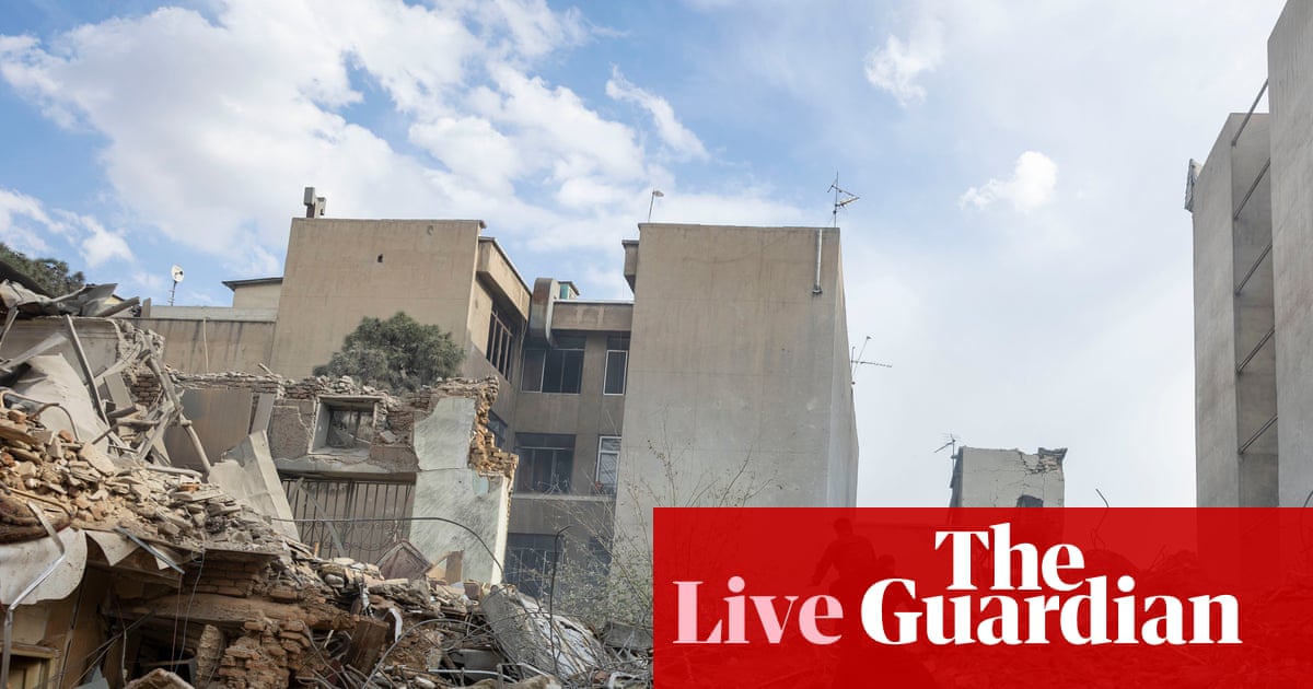 Middle East crisis live: Iran war ceasefire doesn’t include Lebanon, says Israel; Trump says uranium will be ‘taken care of’