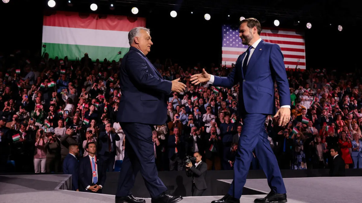 «Les bureaucrates de Bruxelles tentent de détruire la Hongrie», clame J.D. Vance depuis Budapest