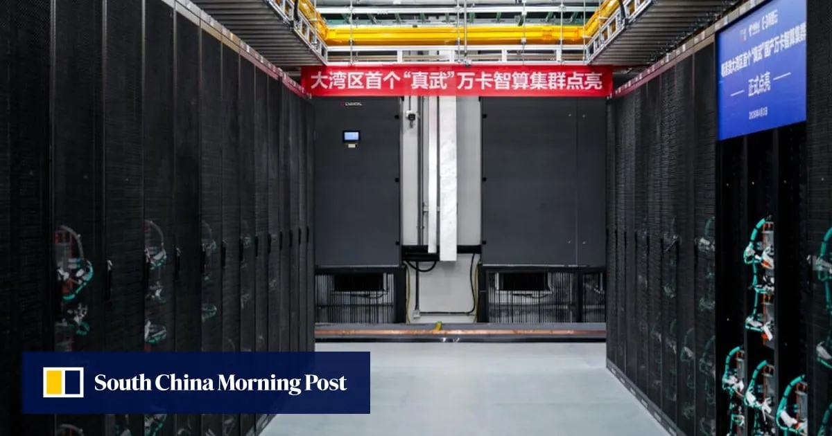 As AI race with US intensifies, China’s Alibaba launches 10,000-card computing cluster