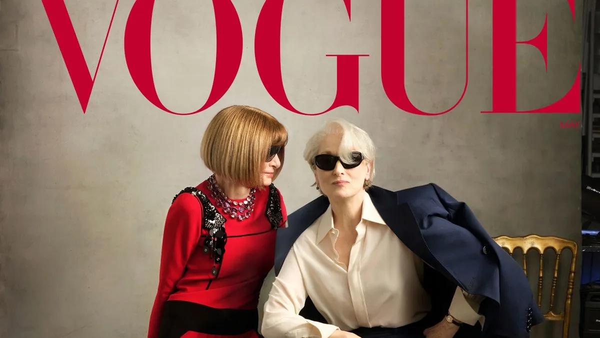 »Der Teufel trägt Prada 2«: Anna Wintour und Meryl Streep posieren gemeinsam für »Vogue«-Cover