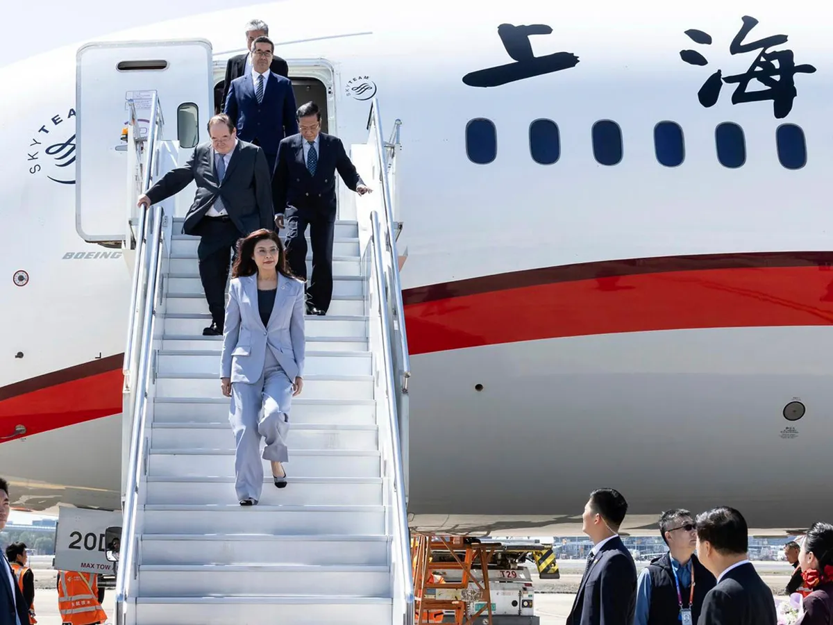 On rare China visit, Taiwan’s opposition leader calls for reconciliation