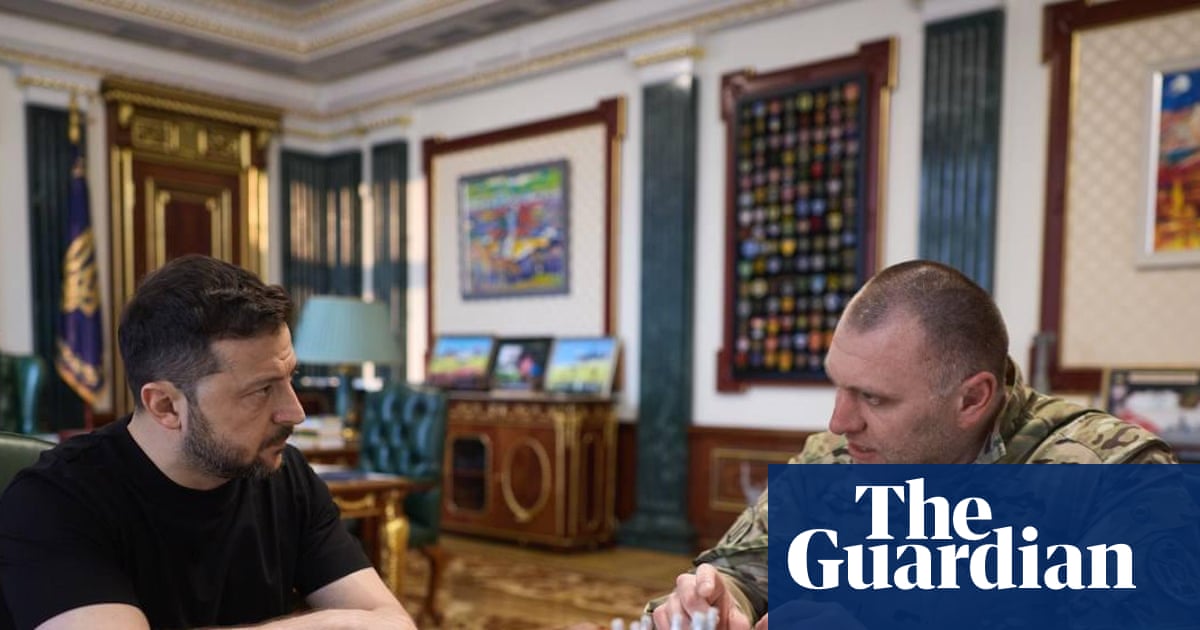 Zelenskyy forces out Ukrainian spy chief who led daring raids against Russia