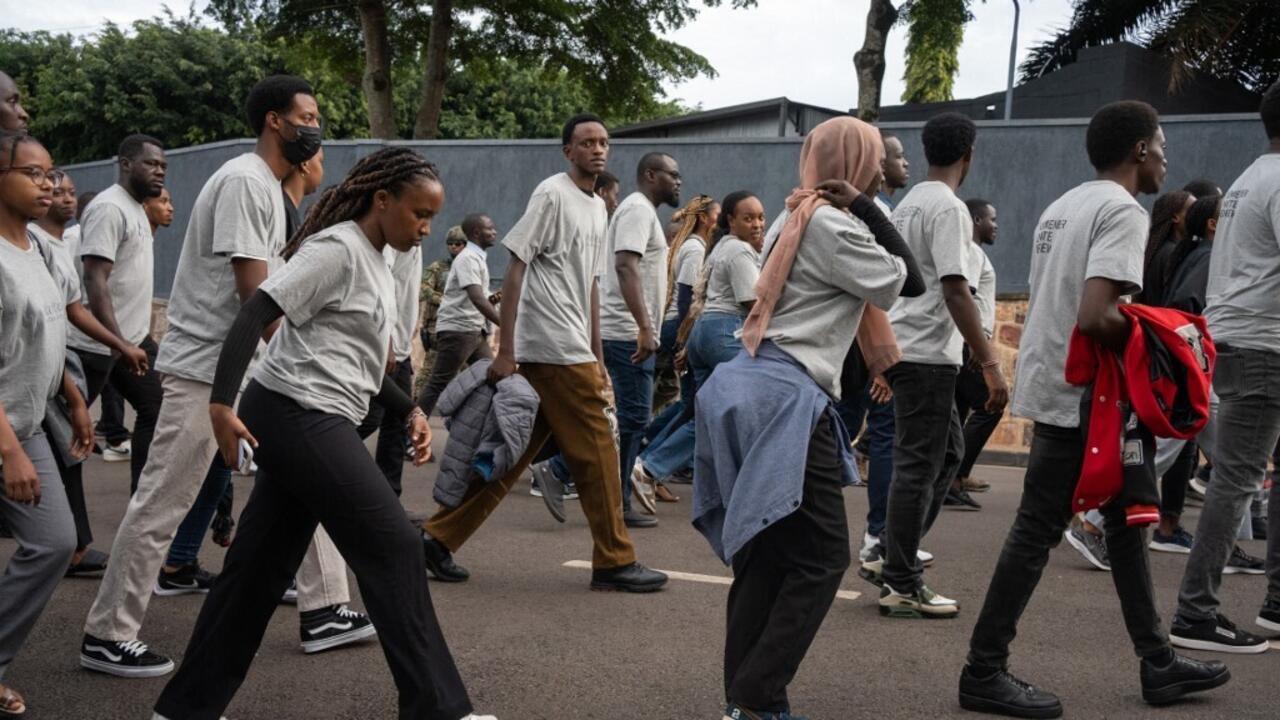 Génocide des Tutsis au Rwanda: «Kwibuka», à Kigali, une 32e marche annuelle «pour ne jamais oublier»