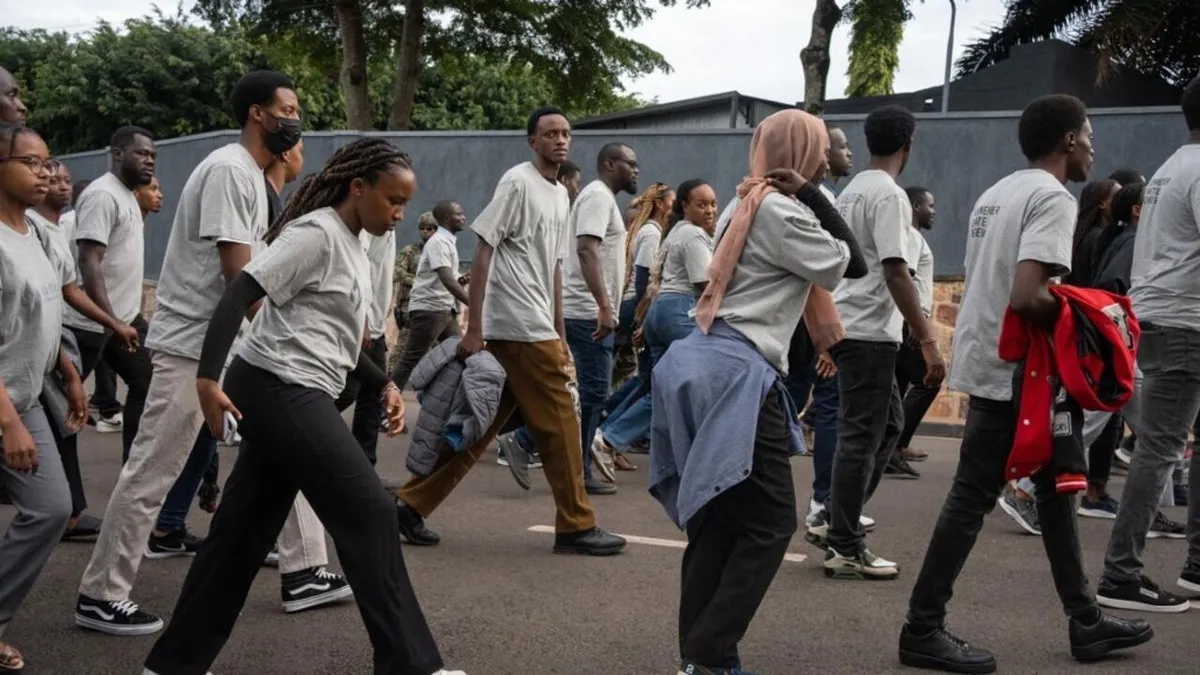 Génocide des Tutsis au Rwanda: «Kwibuka», à Kigali, une 32e marche annuelle «pour ne jamais oublier»