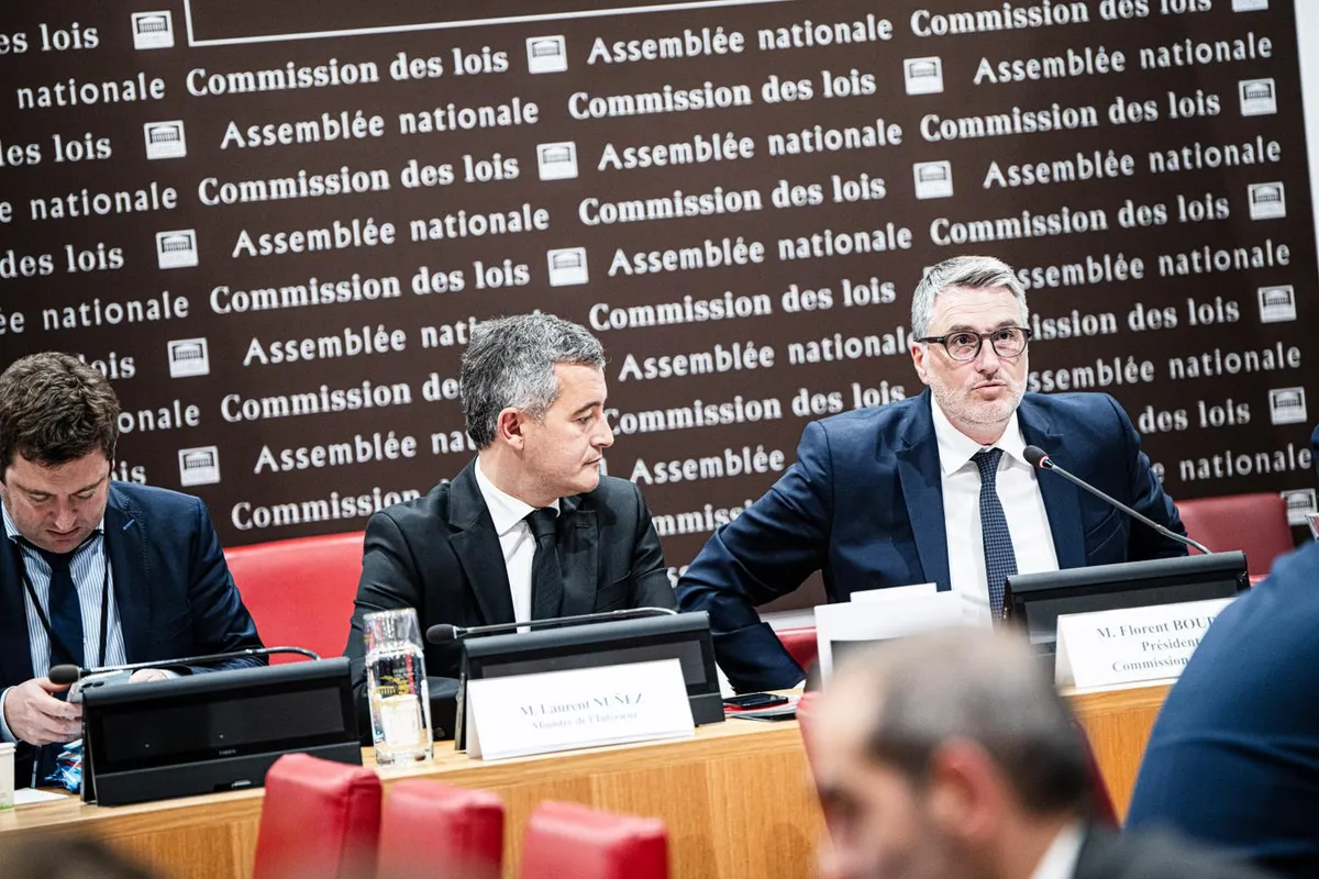 Pour enrayer la surpopulation en prison, le ministre Gérald Darmanin et le député Florent Boudié alignent leur stratégie