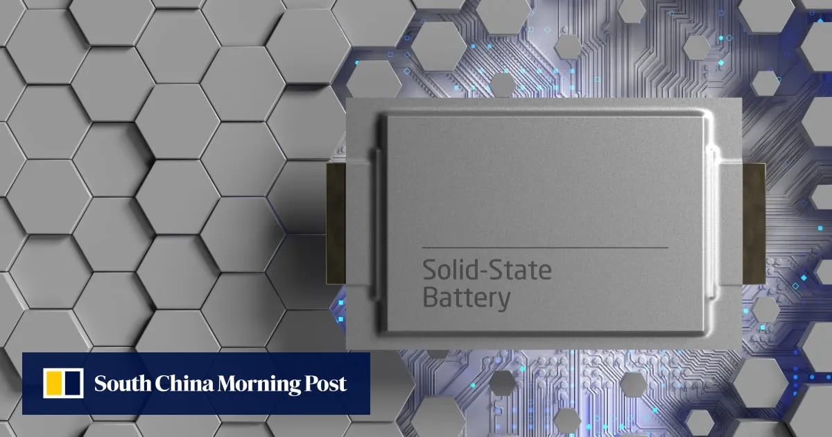 Safer, longer-range EVs in sight as China accelerates solid-state battery push