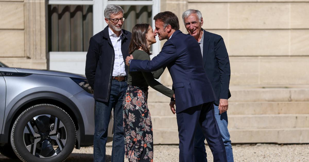 Les premières images des ex-détenus en Iran Cécile Kohler et Jacques Paris qui rencontrent Emmanuel Macron à l’Élysée