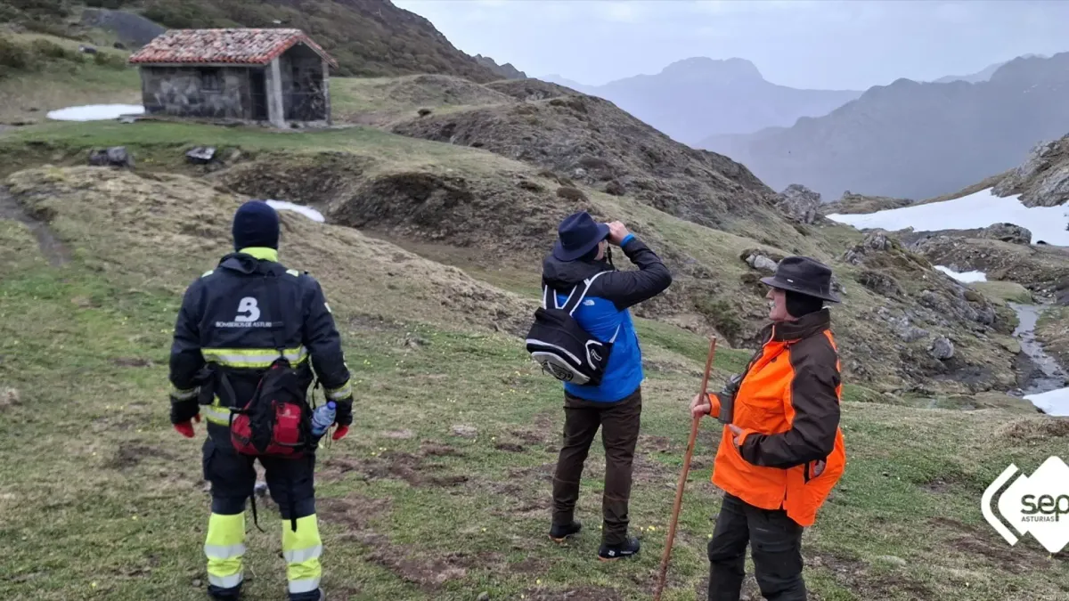 Encuentran el cuerpo sin vida del montañero que desapreció en Asturias