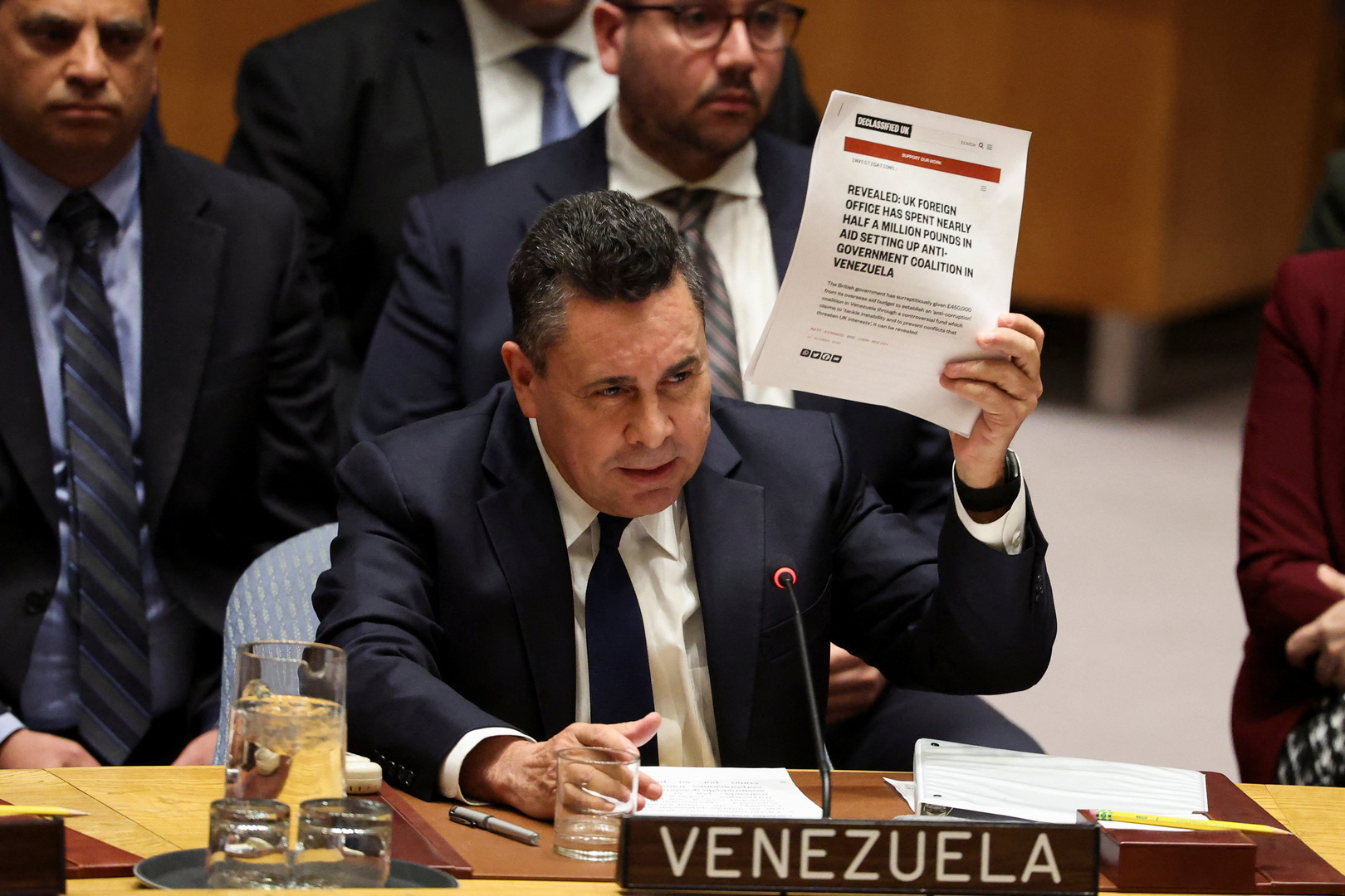 ‘Sovereignty of Venezuela at stake’: Venezuela addresses UN