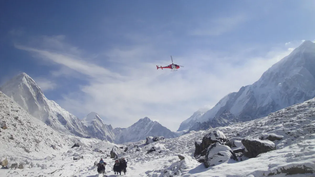 Mount Everest: Abzocke mit Rettungsflügen am Mount Everest