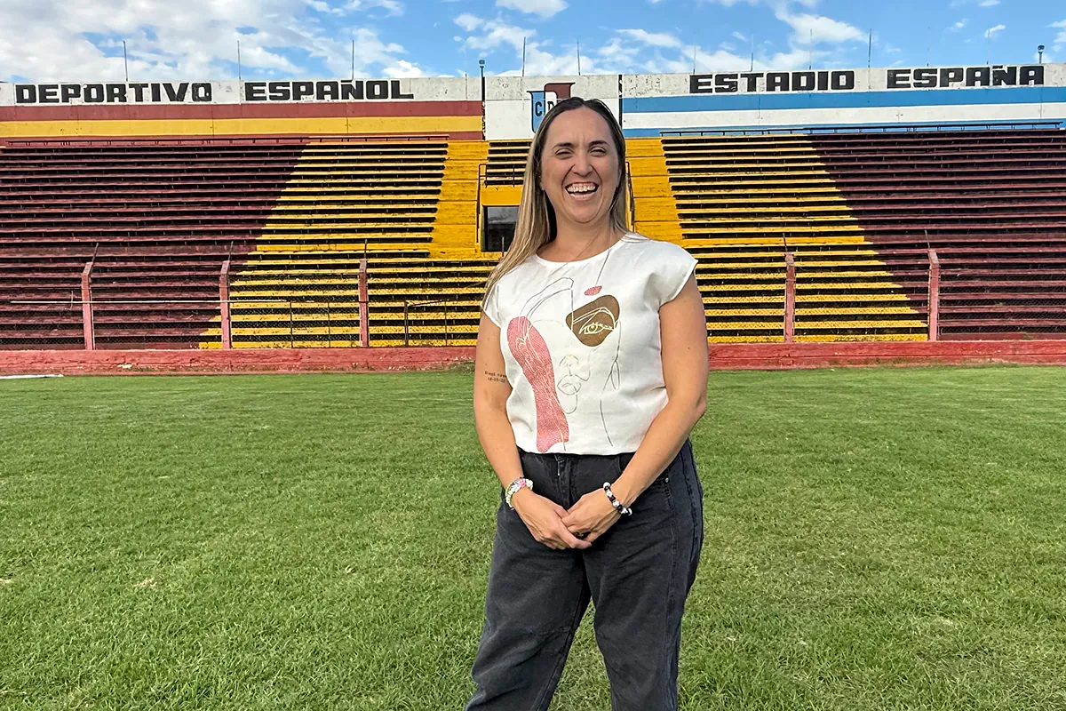 La primera mujer que pone orden en el Deportivo Español, la 'selección' que fue gigante: "Estábamos desconectados de España, queremos volver a conectarnos"