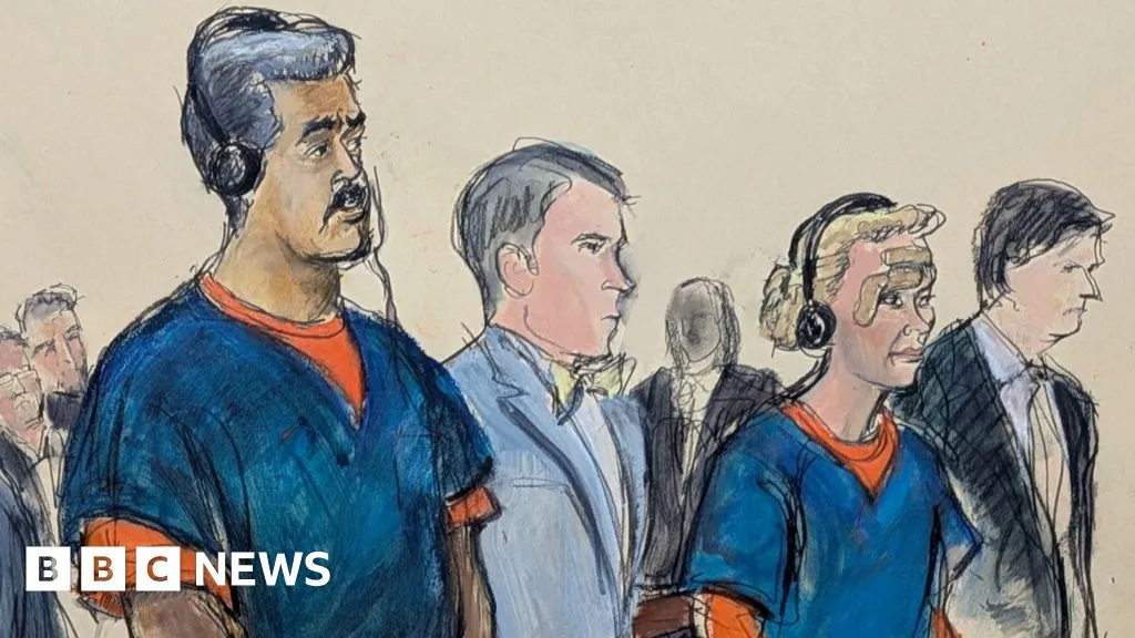 Watch: What it was like in the courtroom at Maduro's hearing