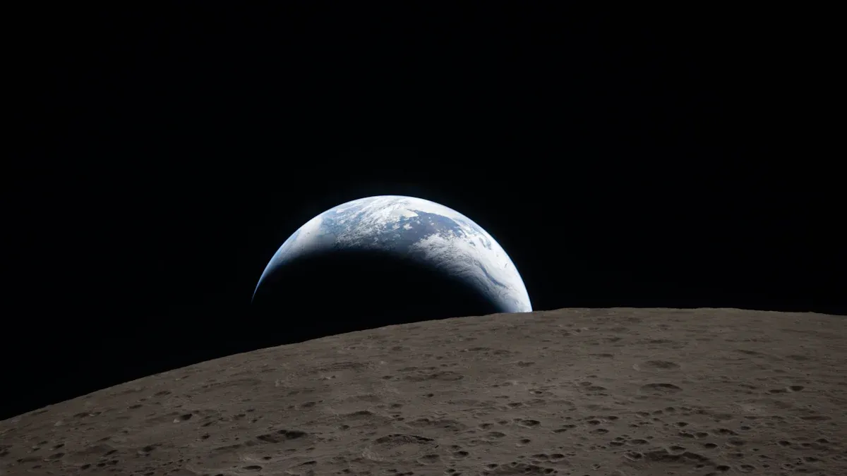 Mondmission: Wie die spektakulären Bilder aus dem All zur Erde kommen