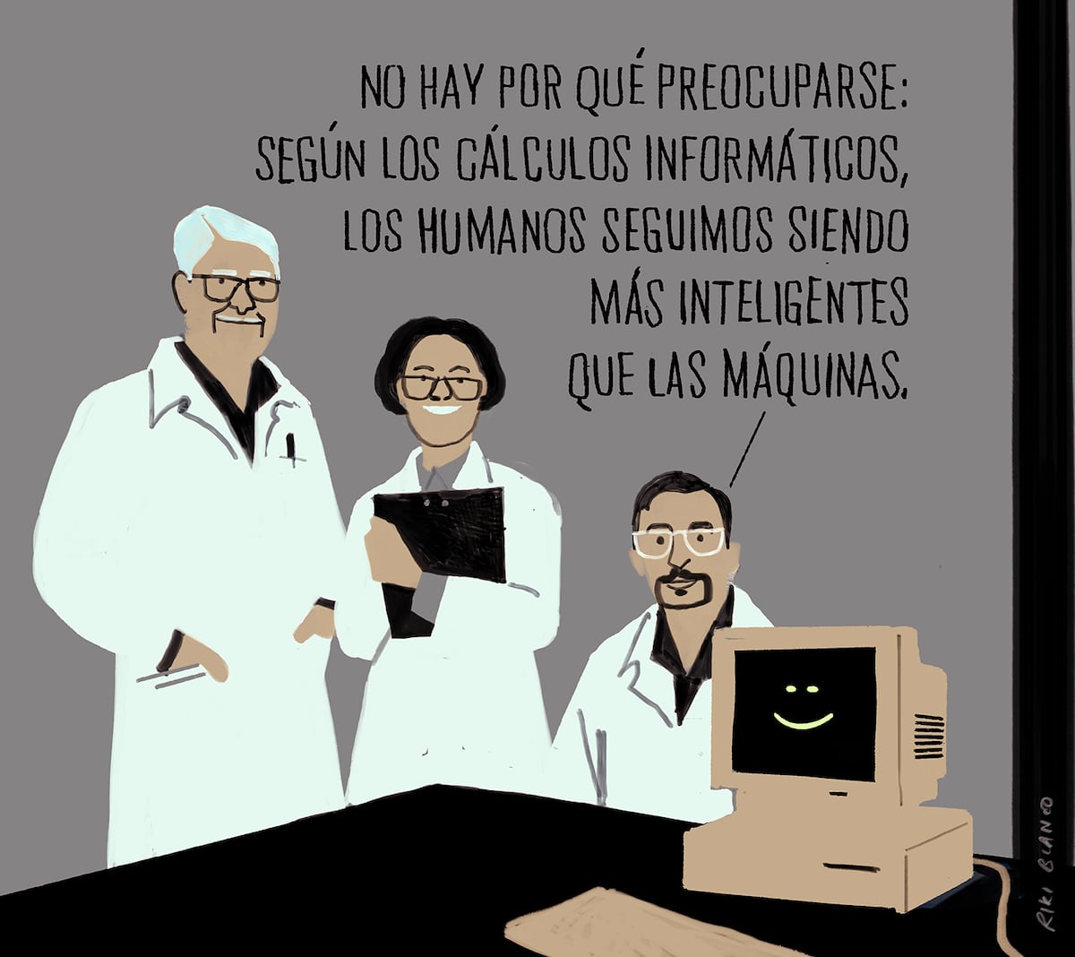 Riki Blanco: cálculos informáticos