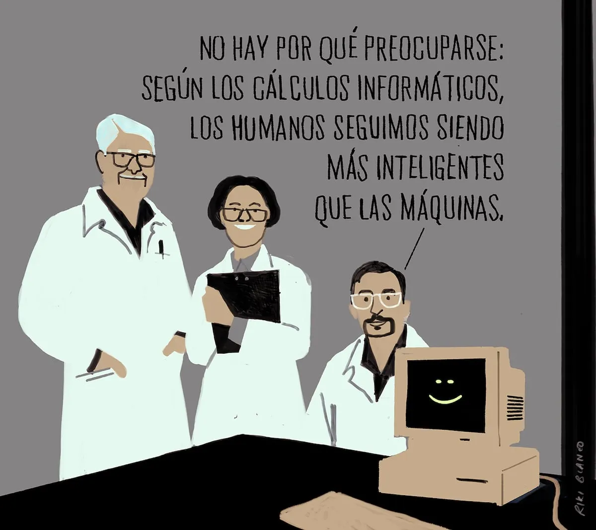 Riki Blanco: cálculos informáticos