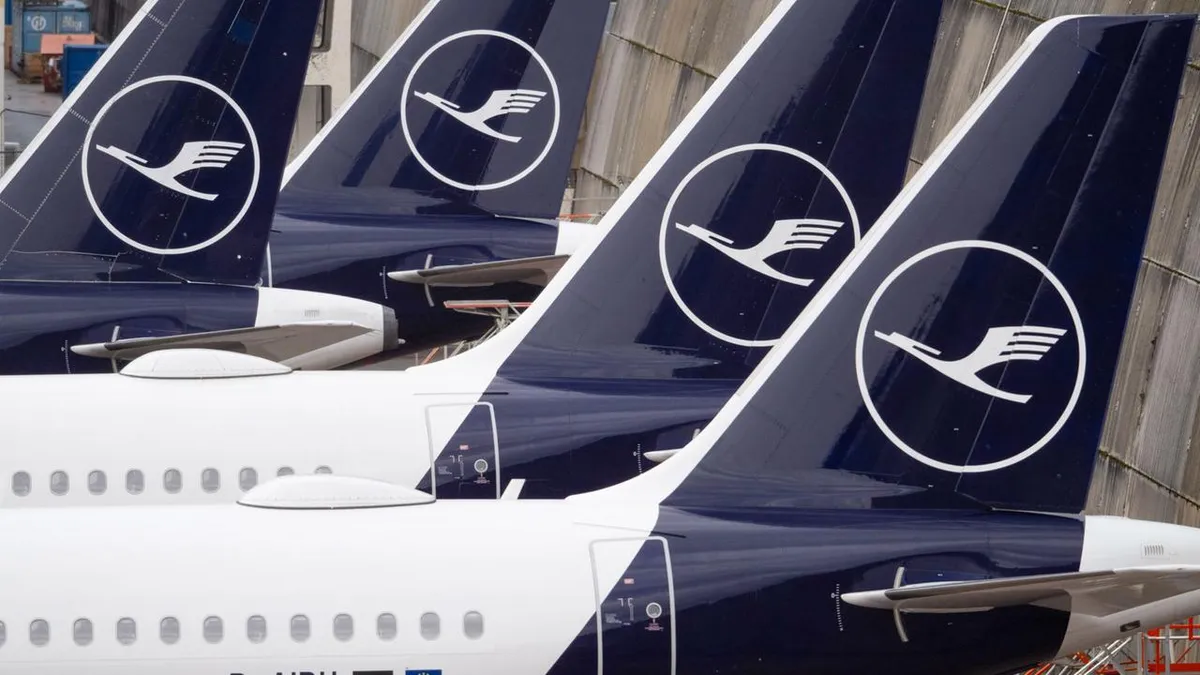 Kabinenpersonal der Lufthansa streikt am Freitag