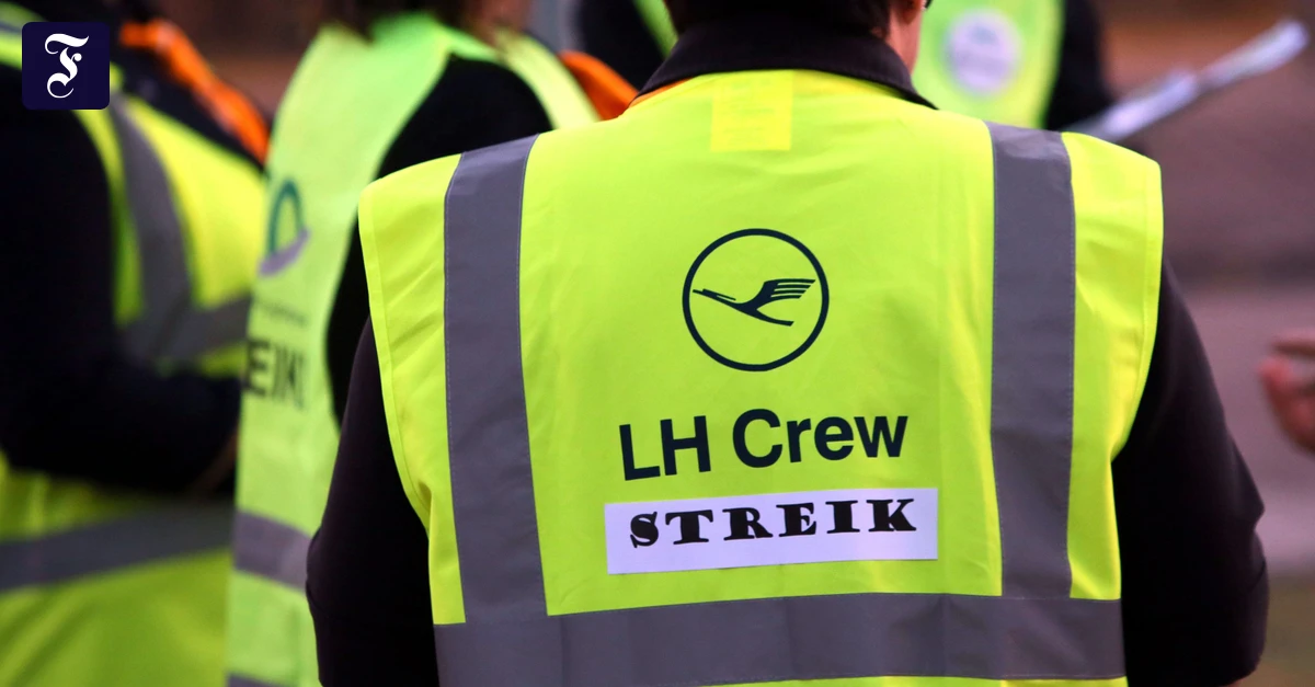 Luftfahrt: Kabinenpersonal der Lufthansa streikt am Freitag