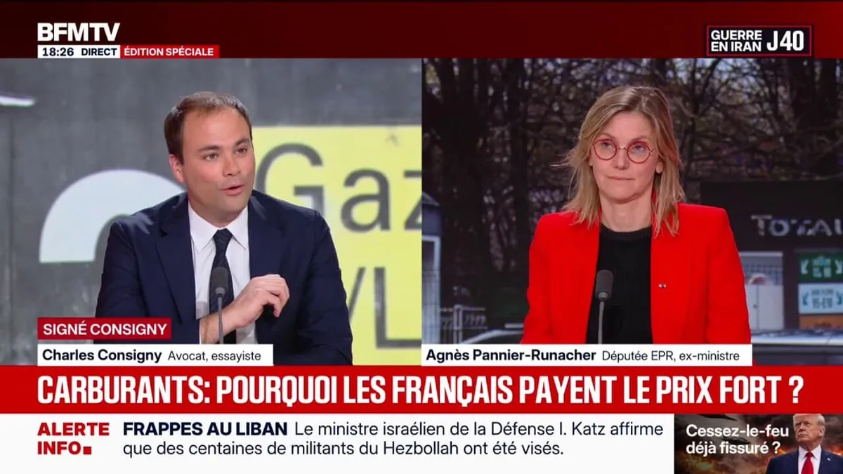 SIGNÉ CONSIGNY - Prix du carburant: “Le gouvernement voit comme une bénédiction le cessez-le-feu en Iran”, estime Charles Consigny 