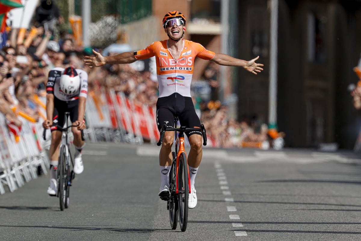 Laurence evita la primera victoria española y Seixas despeja el camino de rivales en la Itzulia
