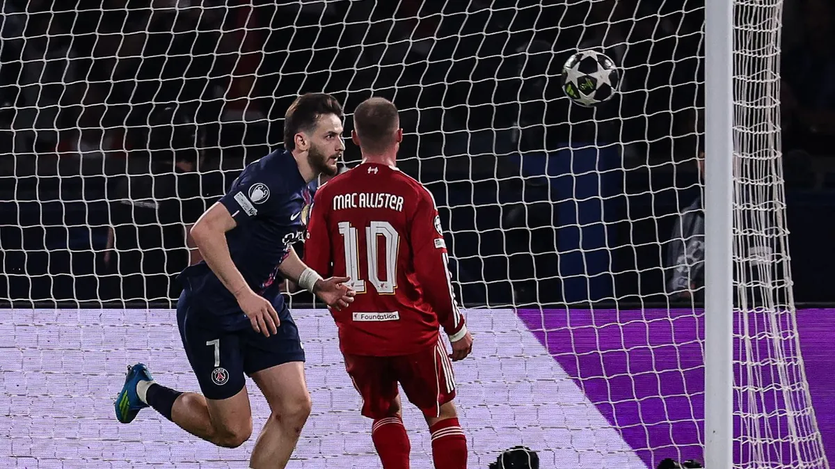 PSG-Liverpool : Désiré Doué ouvre le score pour Paris, les Reds en souffrance... Suivez le quart de finale aller de la Ligue des champions