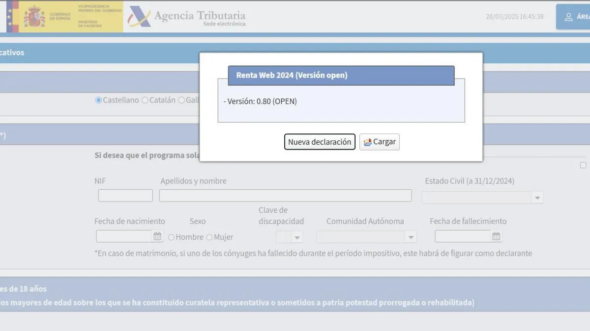 La Agencia Tributaria desaconseja usar ChatGPT y recomienda por “Renta Web”