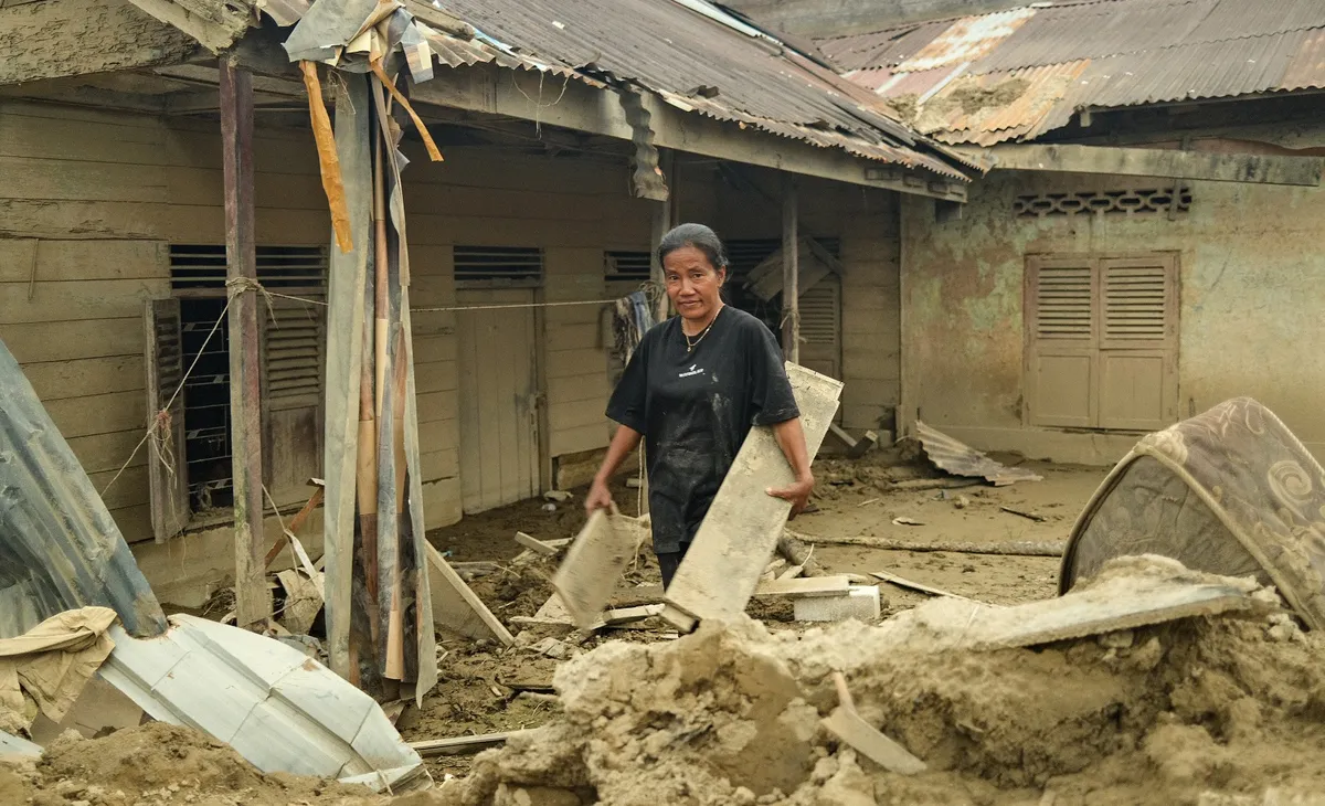 Deadly floods devastate Indonesia, leaving families displaced and homeless