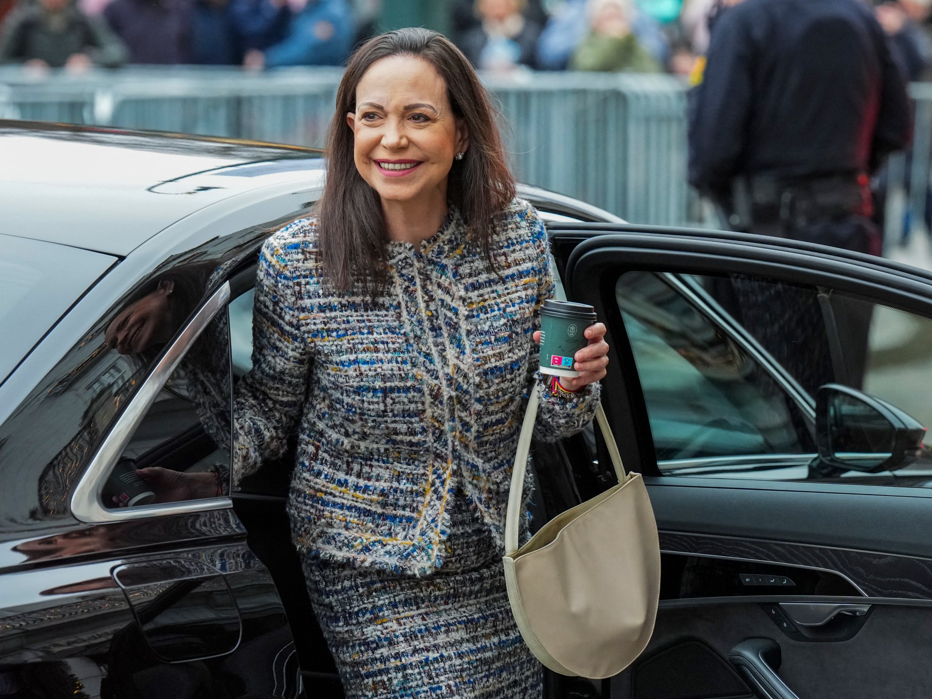 Venezuela’s Machado says she hasn’t spoken to Trump since October