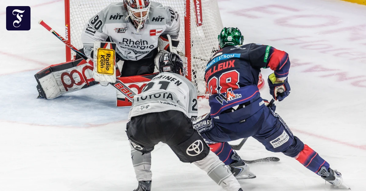 DEL Play-off-Halbfinale: Herber Dämpfer für Kölner Haie