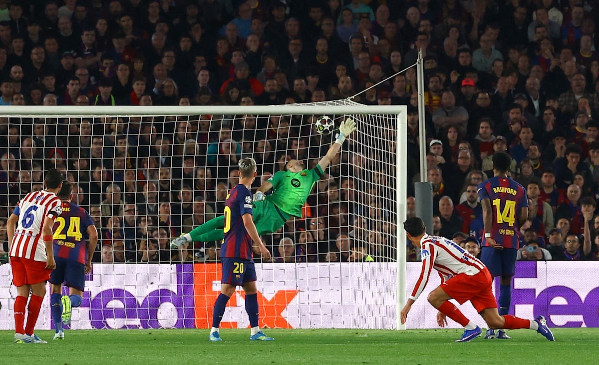 El Atlético no tiene piedad del Barça en la ida de los cuartos de final