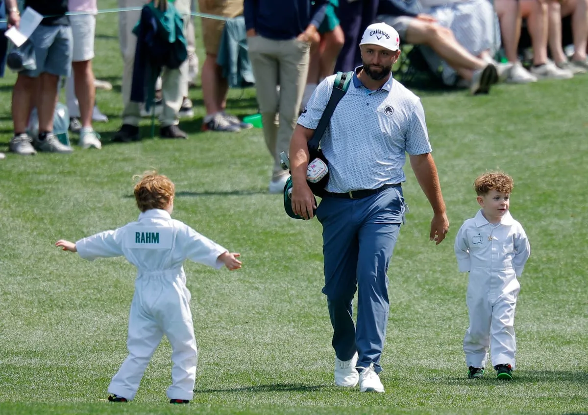 El otro Masters del ‘aita’ Jon Rahm: la desconexión mental gracias a sus tres hijos