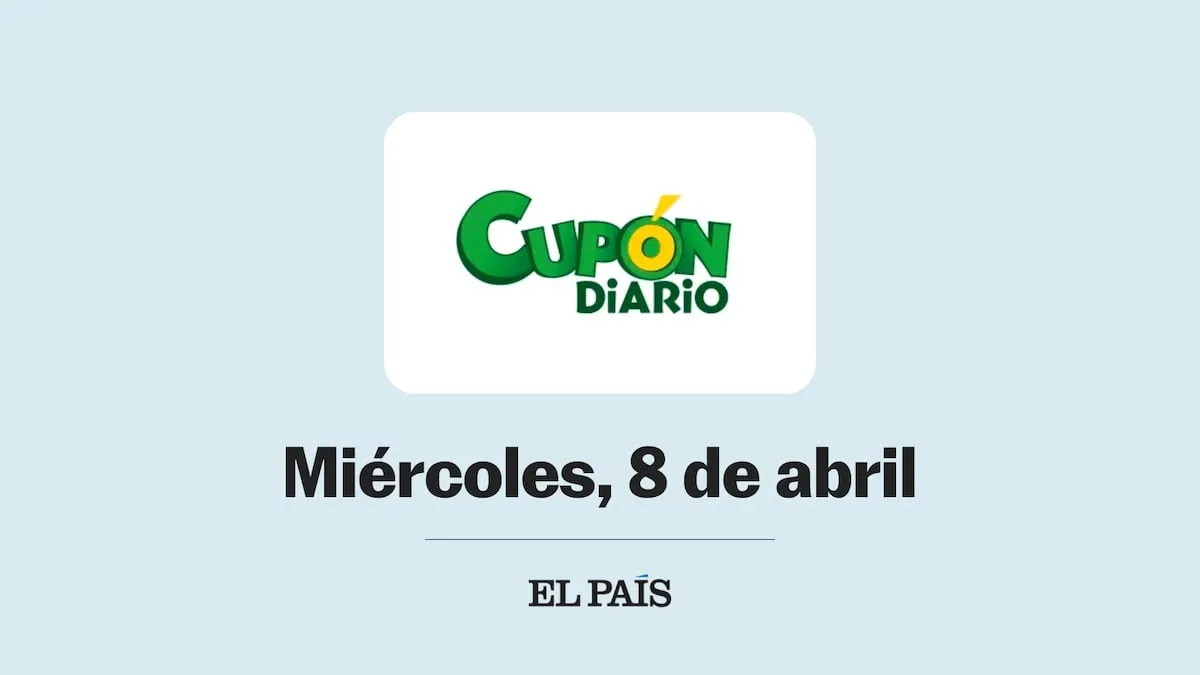 Cupón diario de la ONCE: comprobar sorteo del miércoles 8 de abril