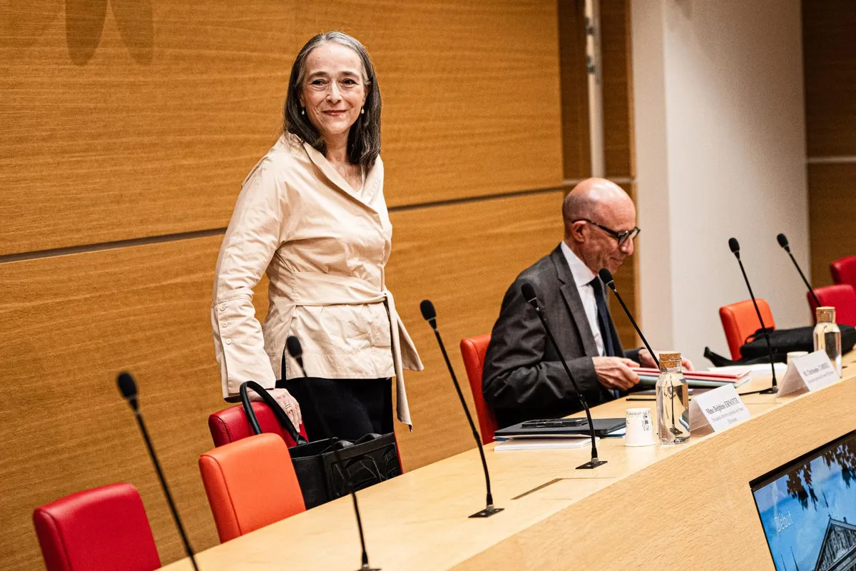 Delphine Ernotte-Cunci, la présidente de France Télévisions, règle ses comptes lors de l’ultime audition de la commission sur l’audiovisuel public