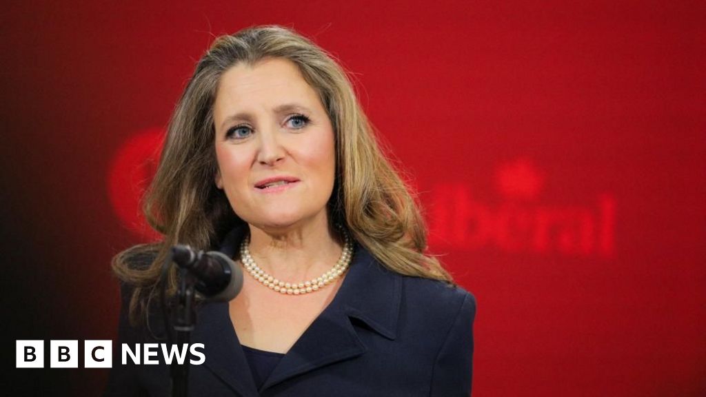 Canada's Chrystia Freeland to quit as MP and become adviser to Zelensky