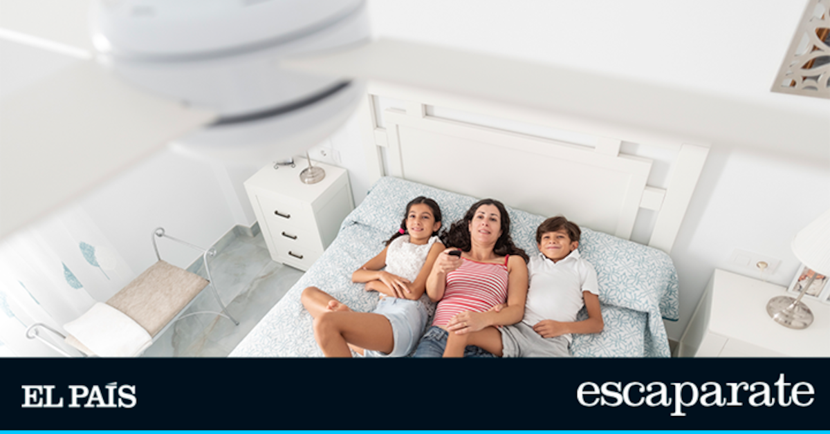 Amazon tumba el precio de este ventilador de techo silencioso con el que hacer frente al verano 