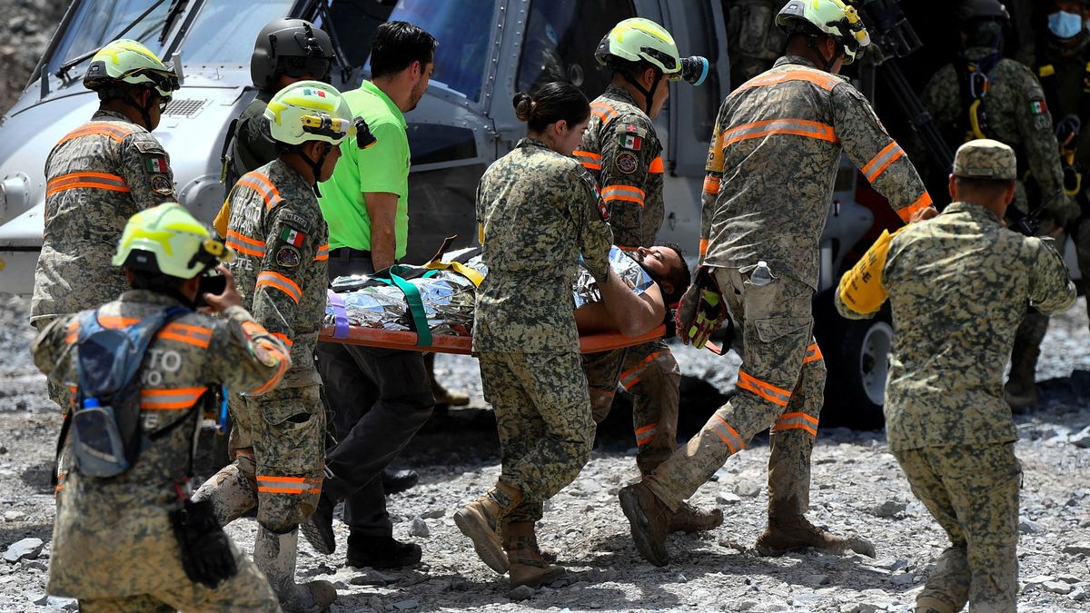 Mexiko: Bergmann fast zwei Wochen nach Mineneinsturz gerettet