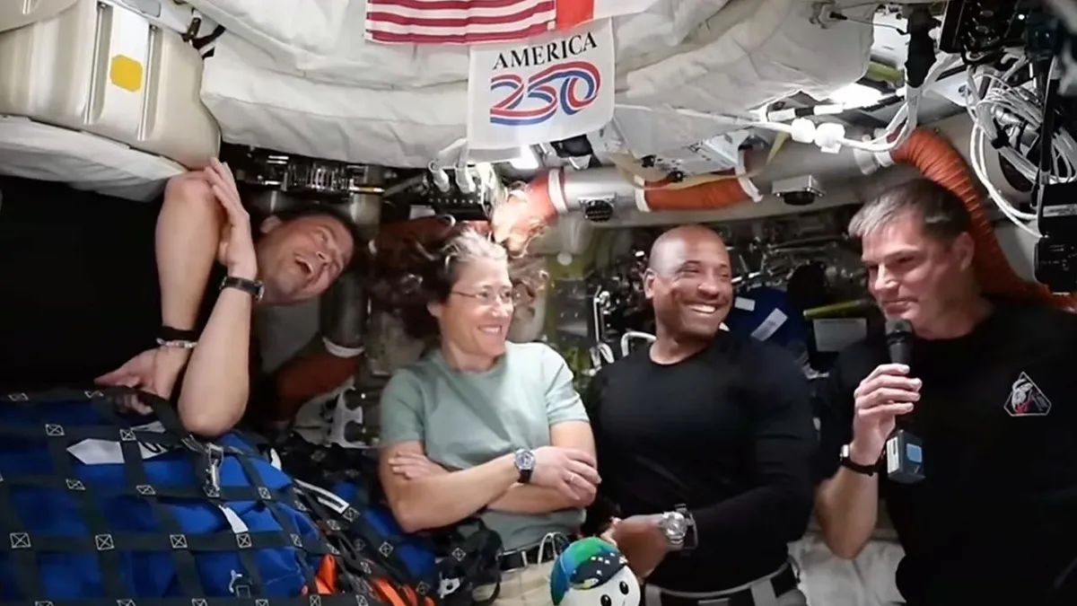 Artemis-2-Crew bereitet sich auf die Landung vor