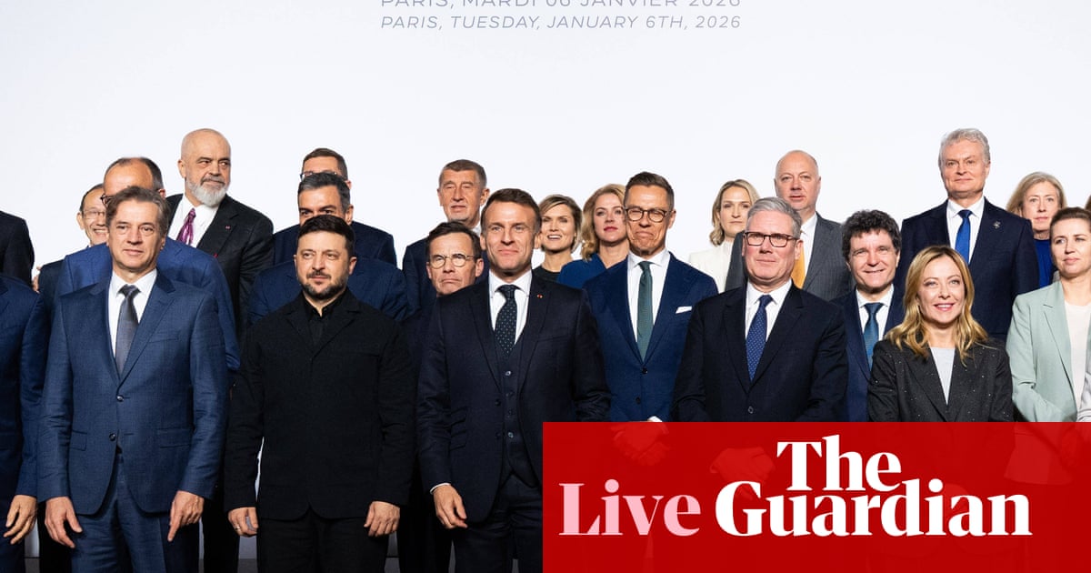 US reportedly ready to support European-led post-ceasefire defence force for Ukraine – Europe live