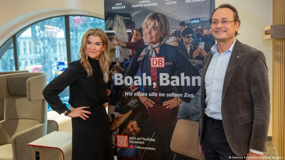 Deutsche Bahn - Werbung ersetzt keine Pünktlichkeit