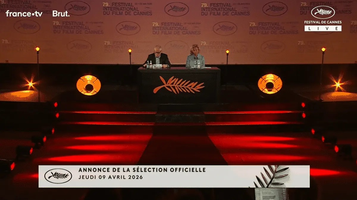 Festival de Cannes 2026 : quels films et quels réalisateurs seront en compétition pour la Palme d'or ? Suivez l'annonce de la Sélection officielle de la 79e édition